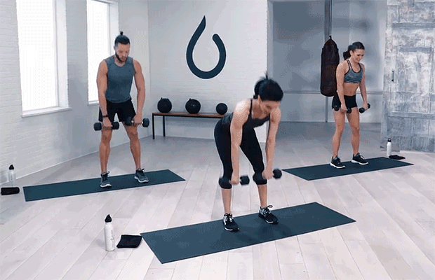  High Pull to Lateral Lunge Exercise 